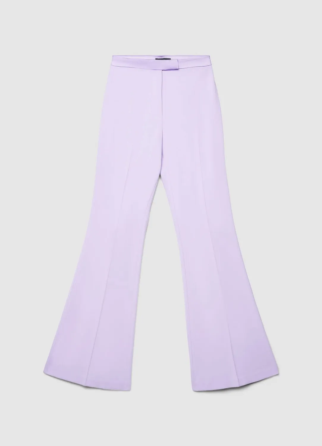 Calliope pantalon flare crêpe femme patte