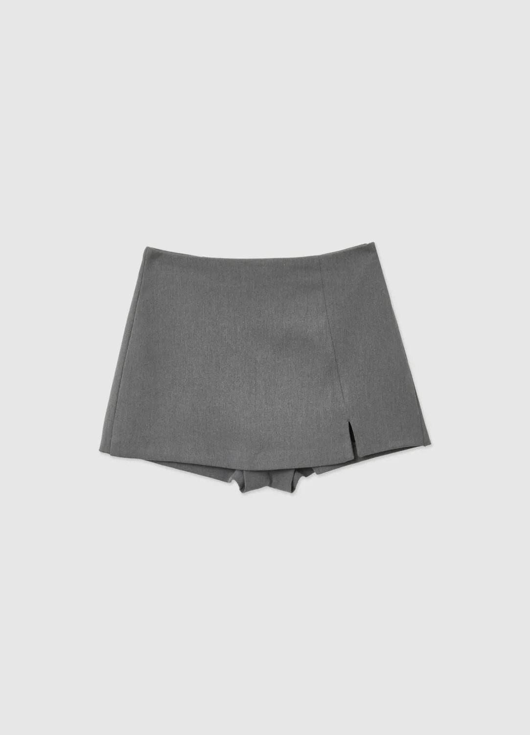Calliope Jupe-Short Fendue femme zip latéral casual