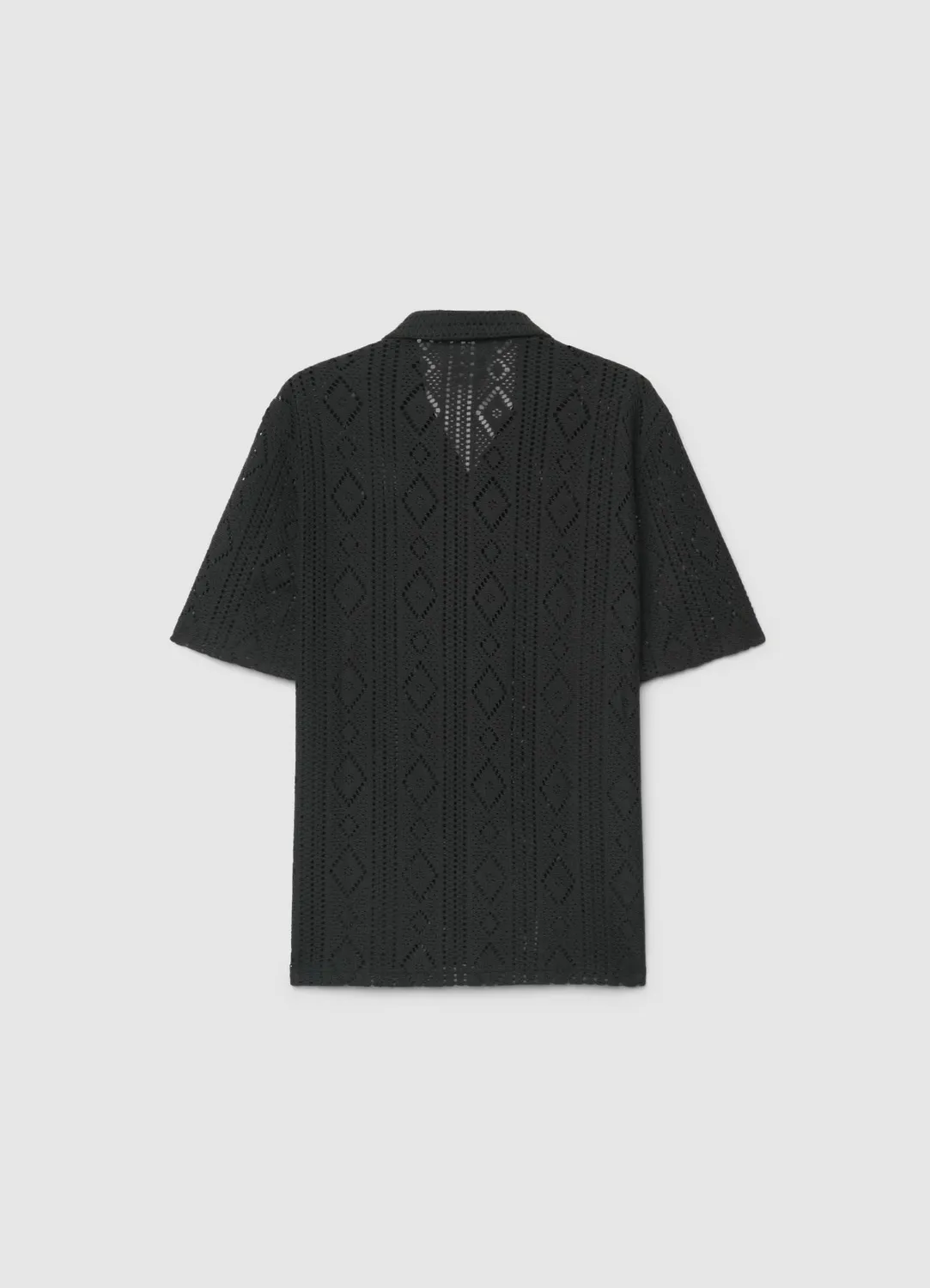Calliope chemise bowling homme ajourée ethnique
