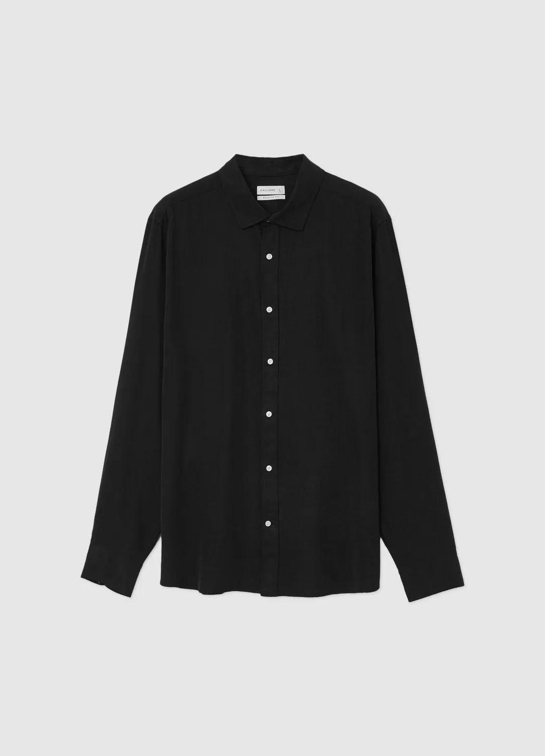 Calliope chemise homme classique manches longues coton