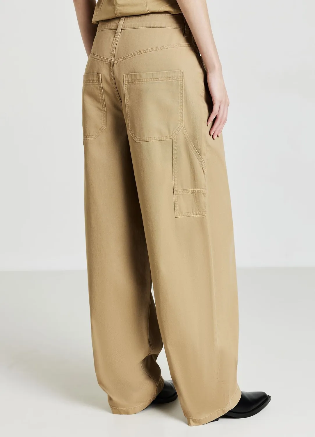 Calliope pantalon balloon femme cargo 5 poches