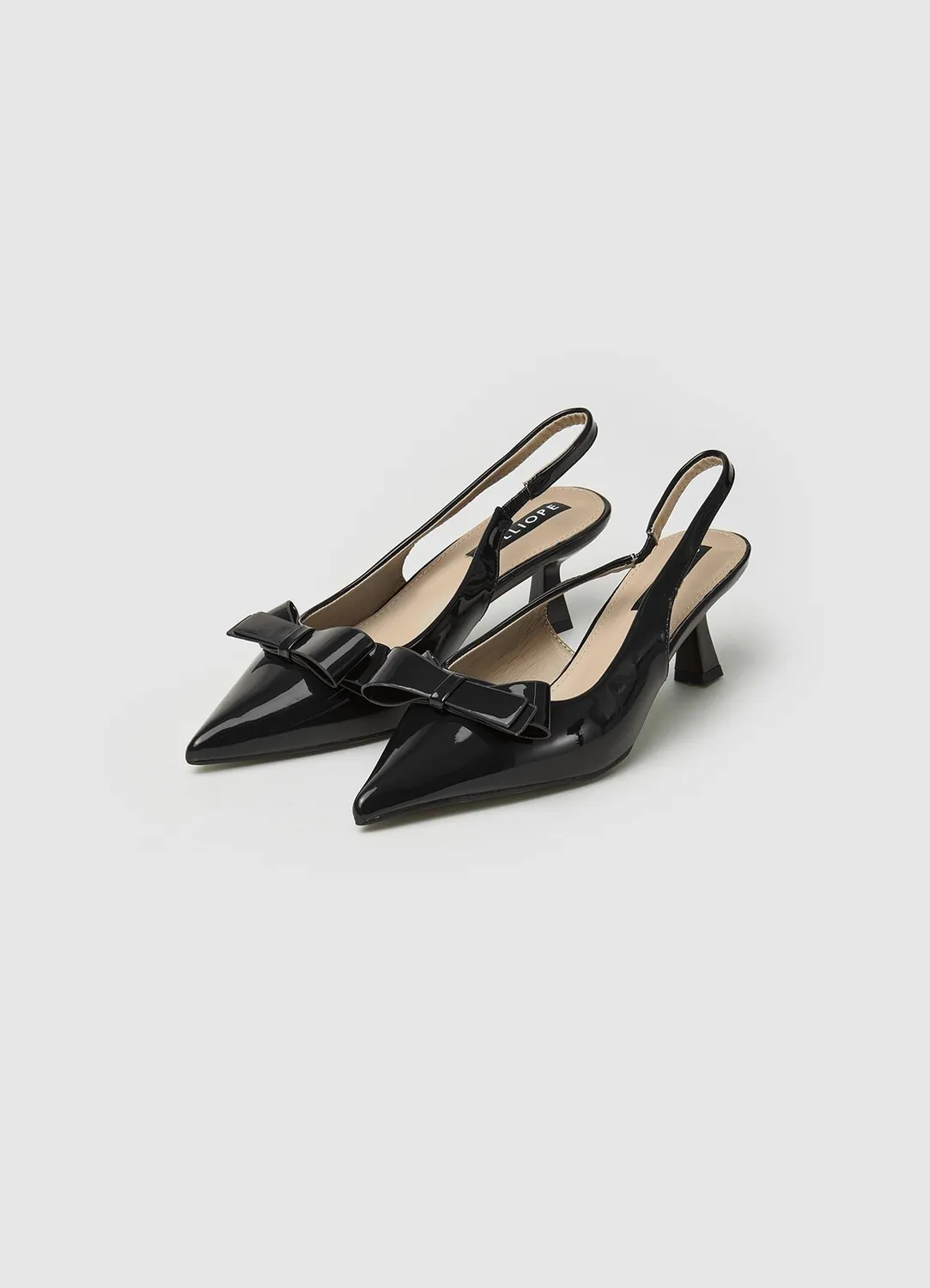 Calliope escarpins nœud femme talon 6,5 cm