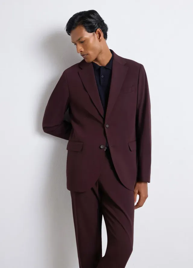 Calliope veste blazer homme deux boutons coupe regular