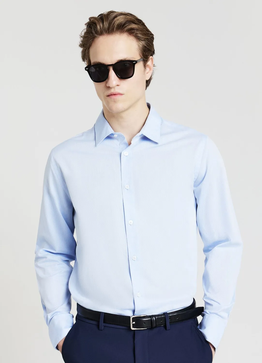 Calliope chemise coton homme regular manches longues