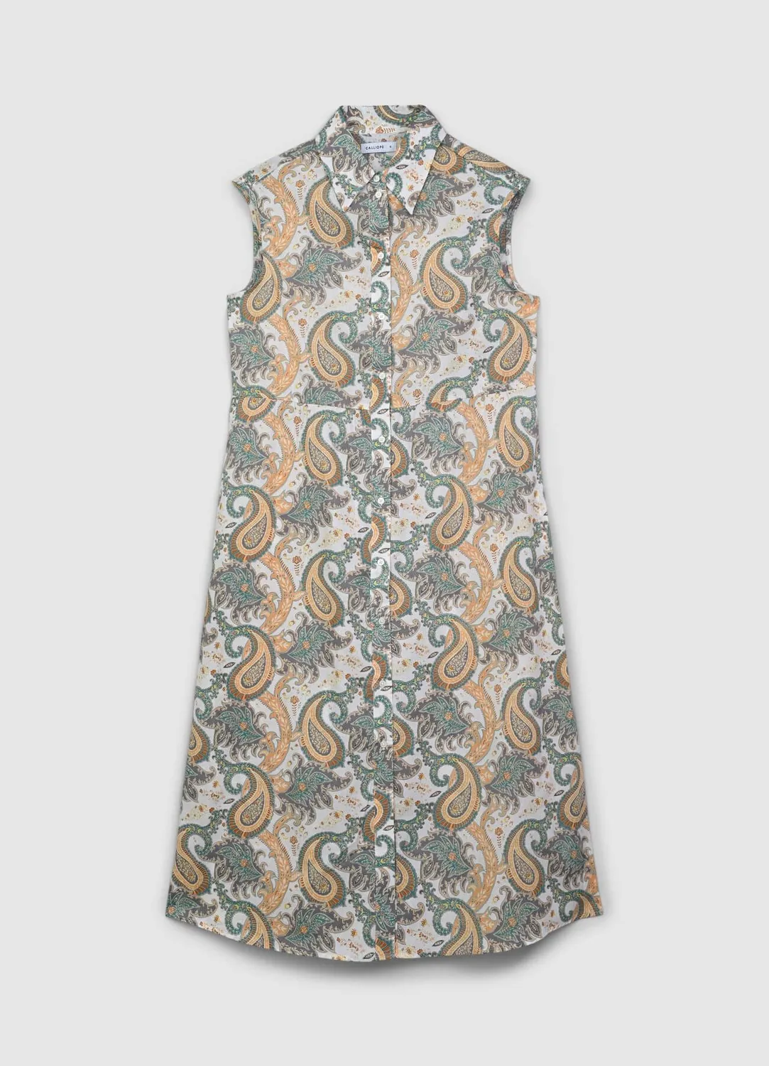 Calliope robe smanicato cachemire femme longue