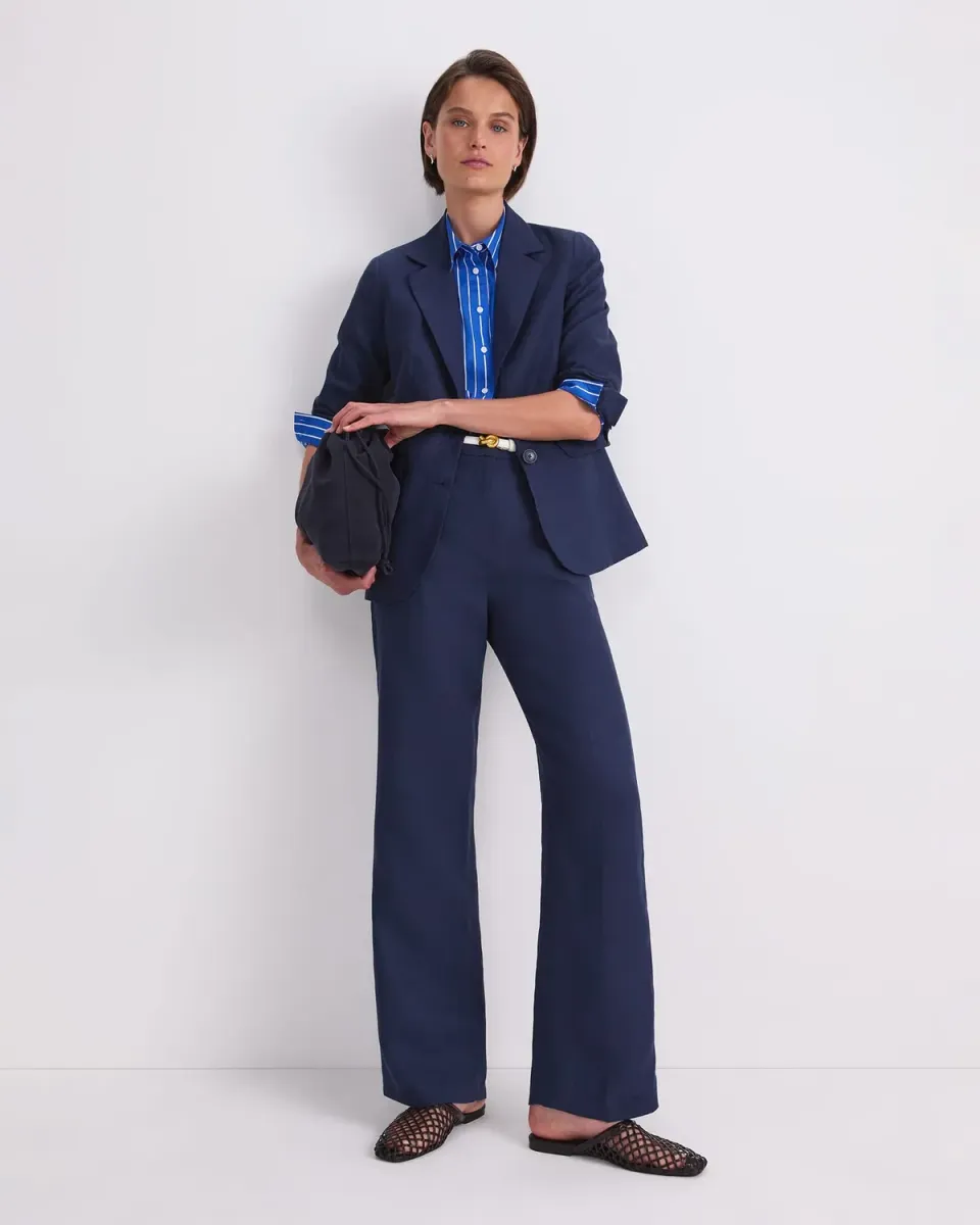 Sportscraft Freya 120410 pantalon lin droit femme
