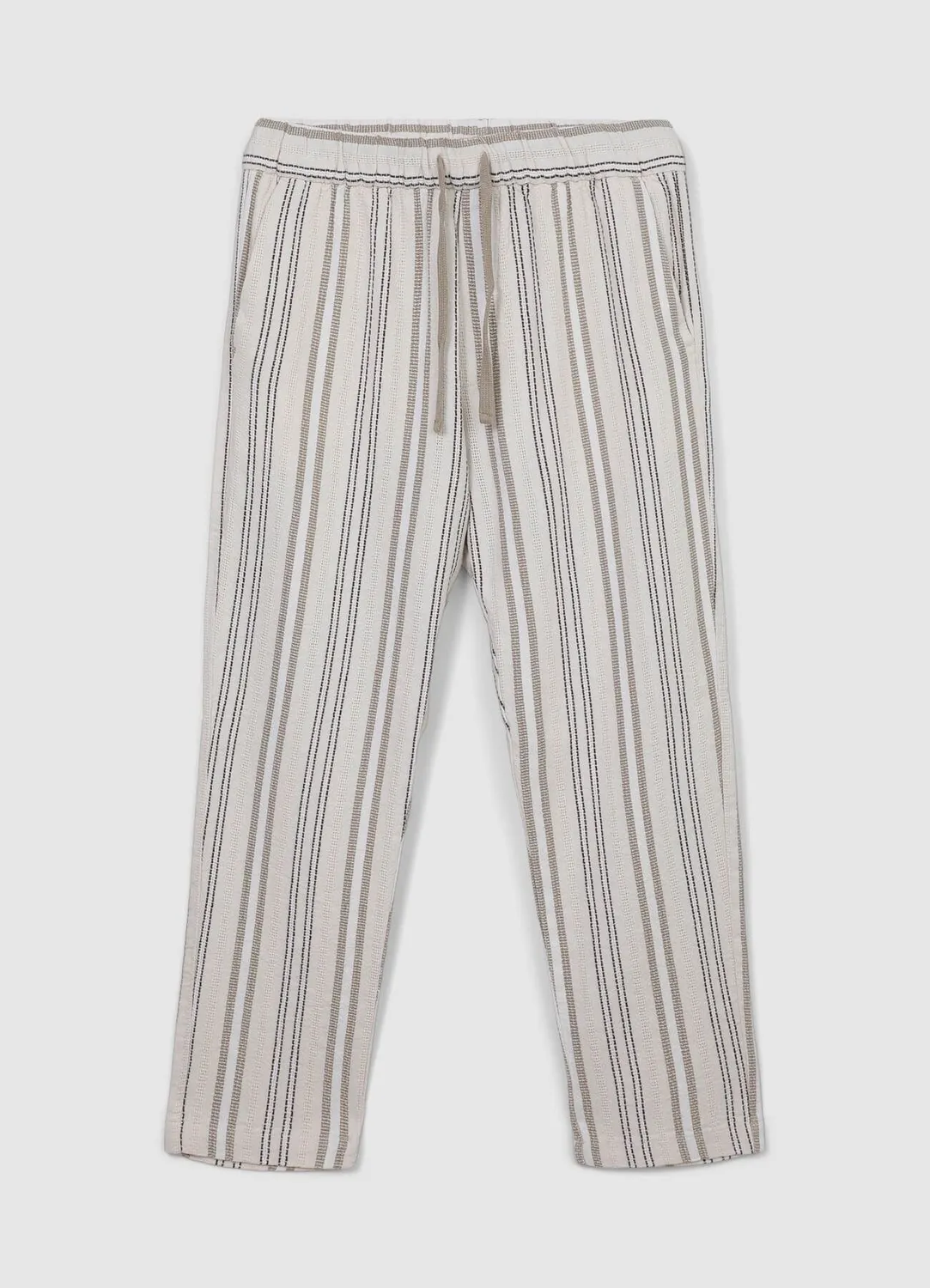 Calliope jogger homme rayures coton regular
