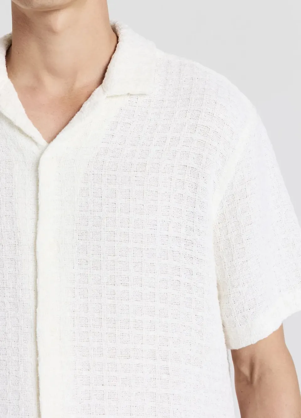 Calliope chemise homme bowling coton manches courtes