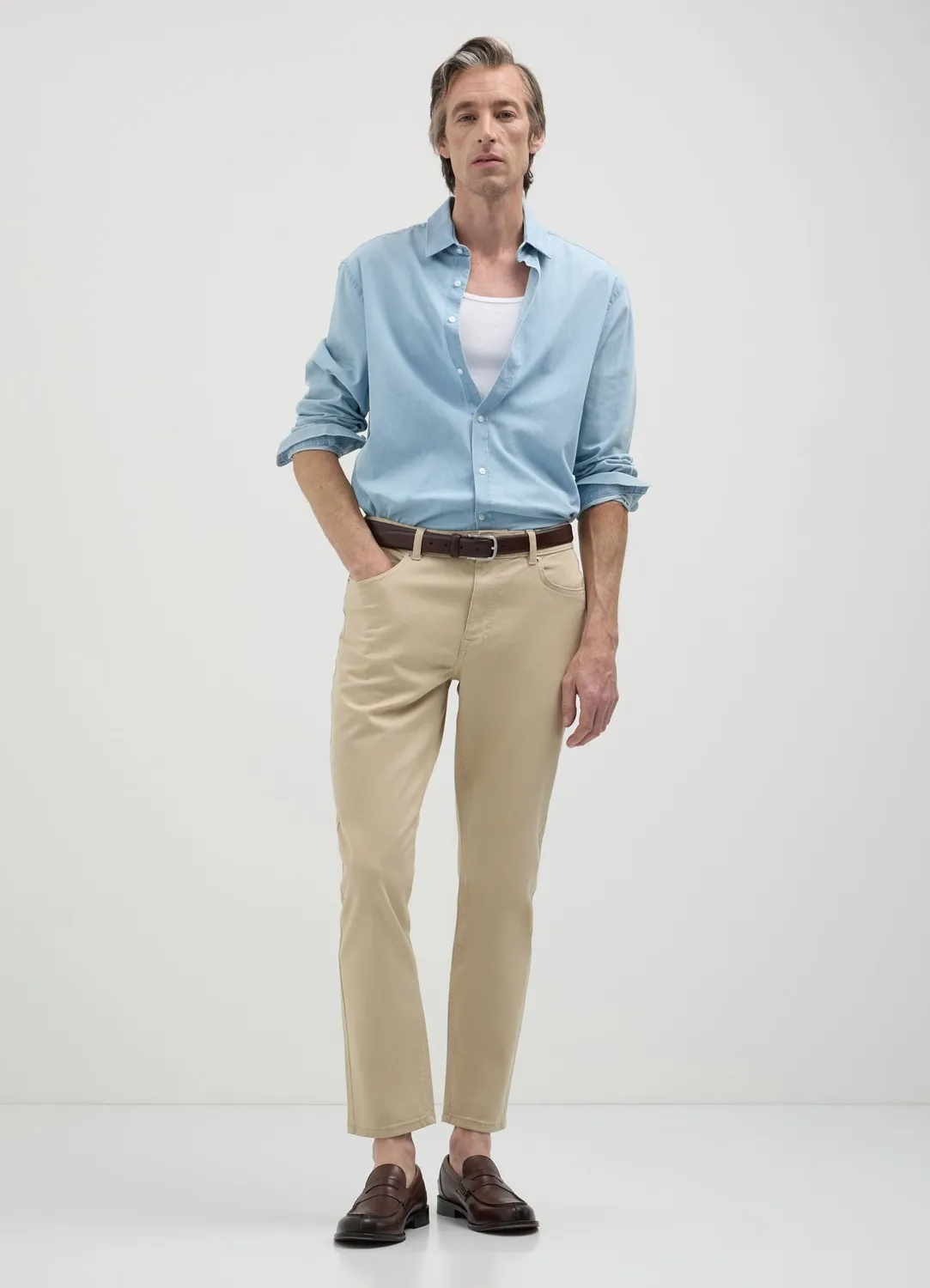 Calliope pantalon 5 poches homme slim