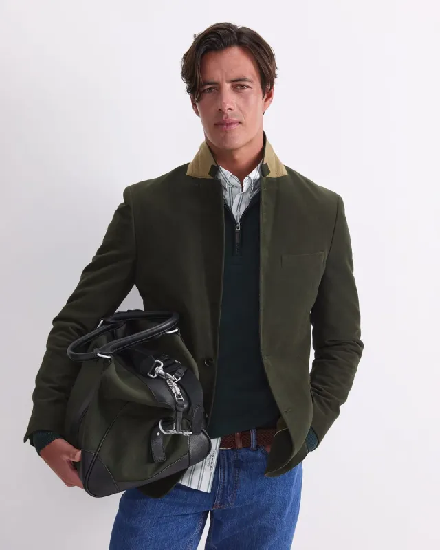 Sportscraft Moleskin blazer homme coton italien