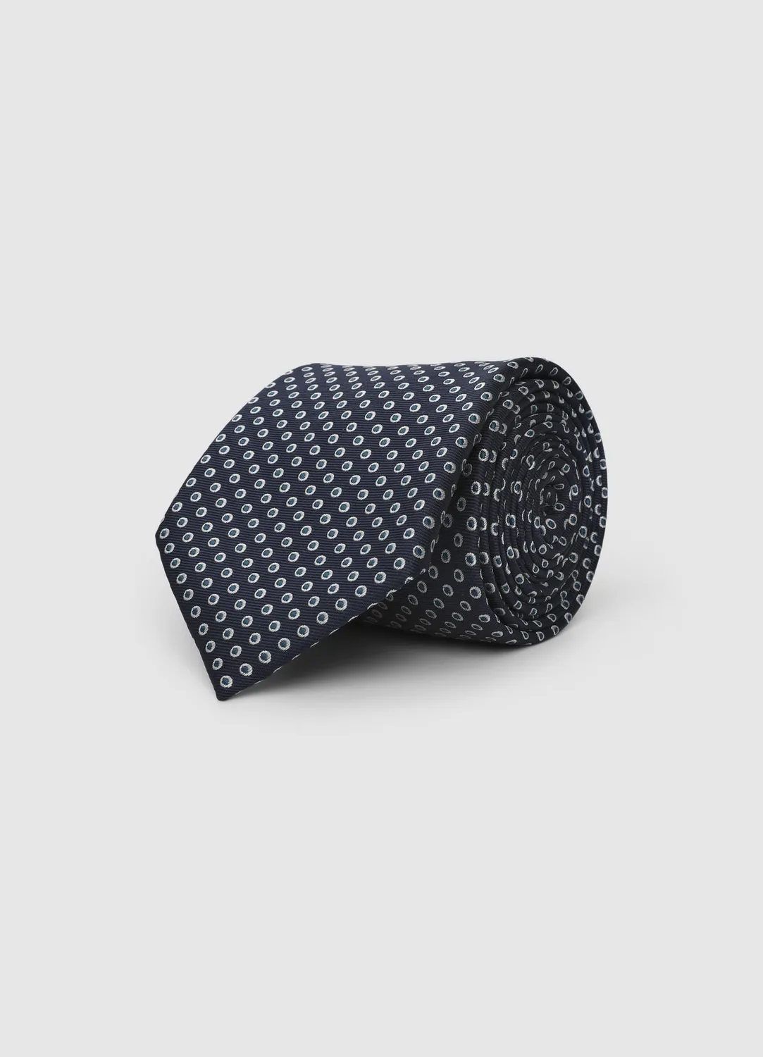 Calliope cravate pois micro-motifs homme TU