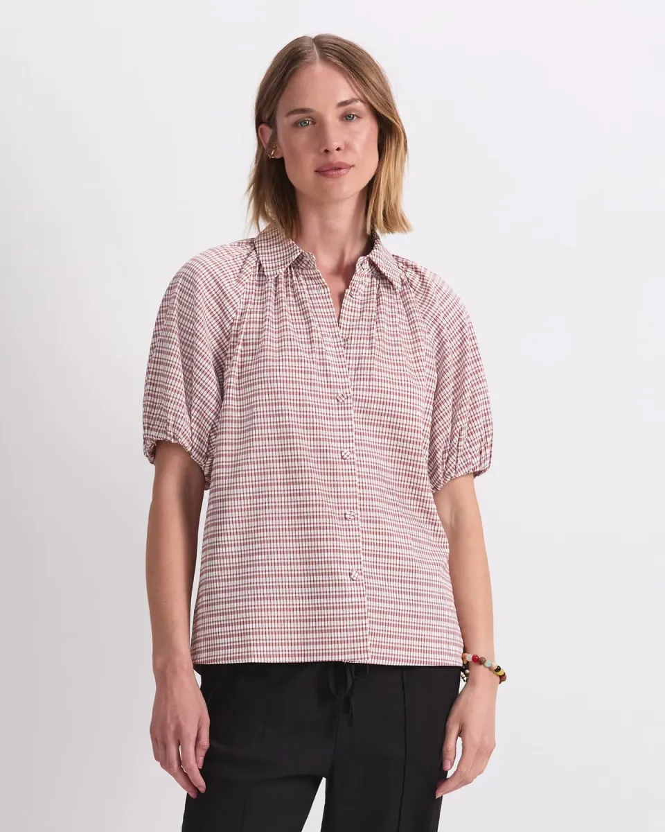 Sportscraft Aster chemise coton rayée femme