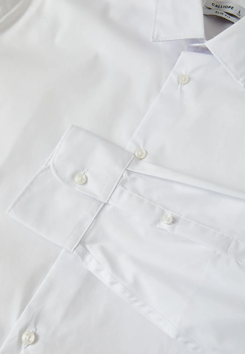 Calliope Chemise Homme Coton Stretch Unie