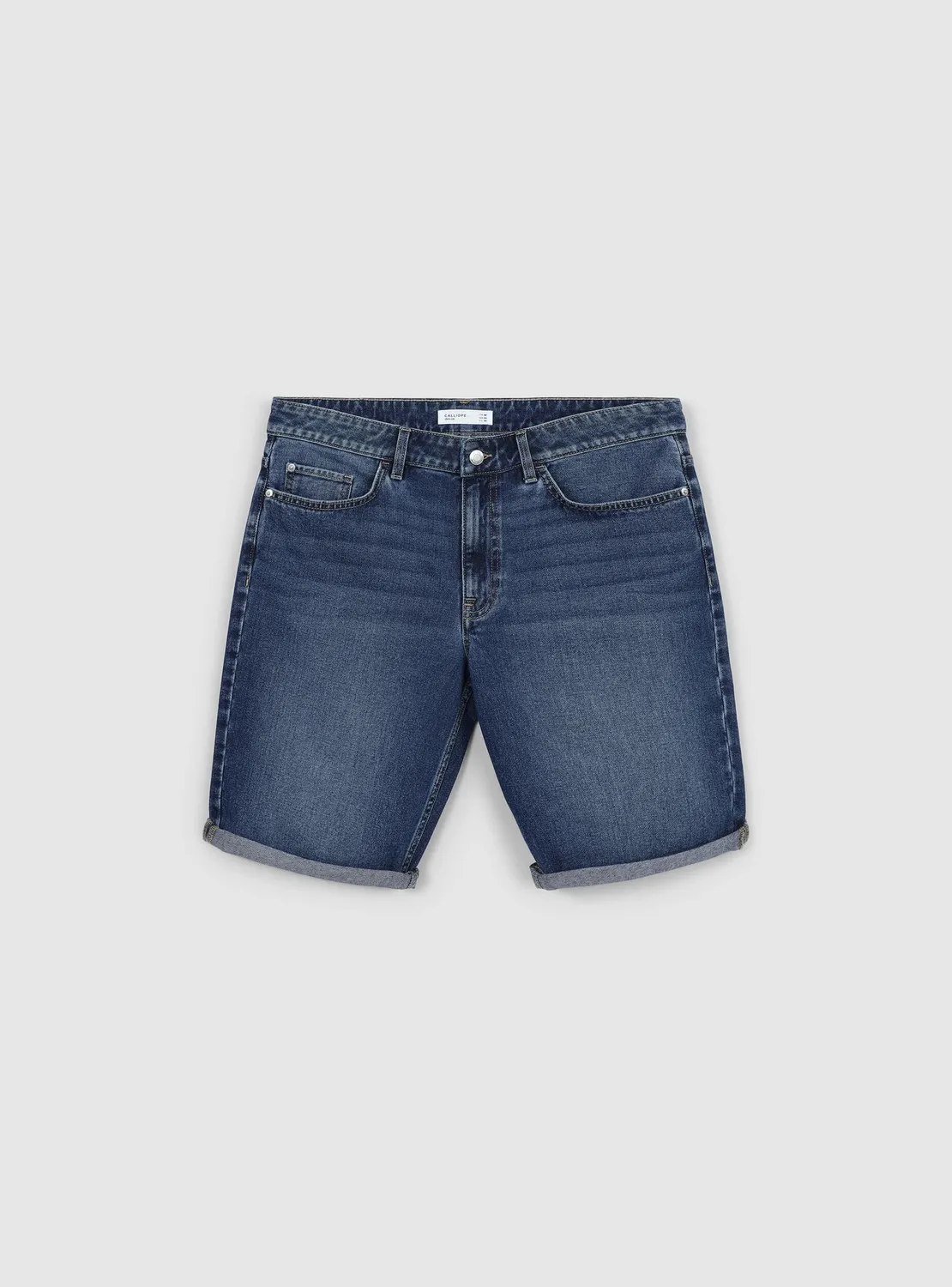 Calliope short jean 5 poches homme regular bleu
