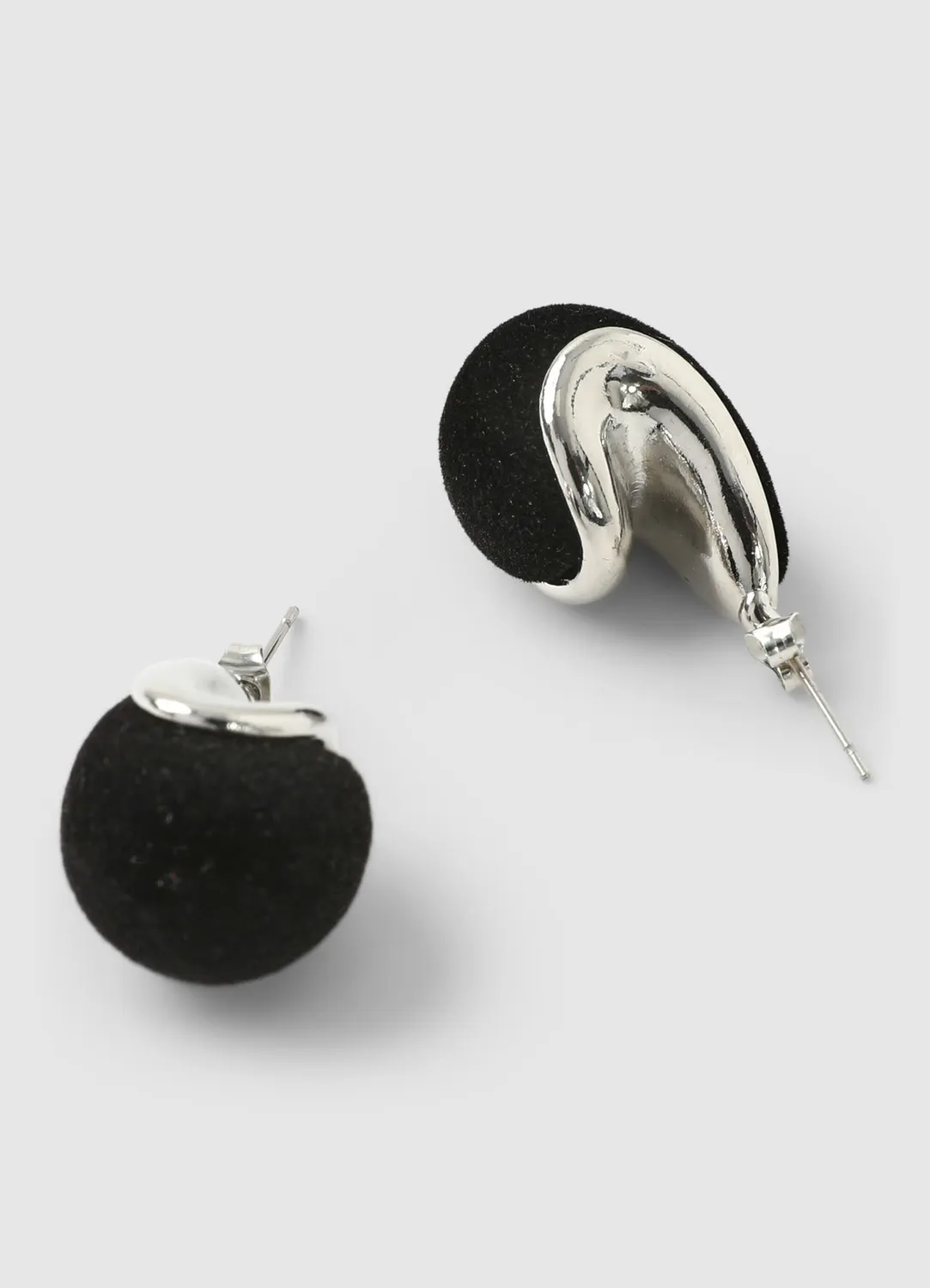 Calliope goutte velours boucles d'oreilles TU soirée