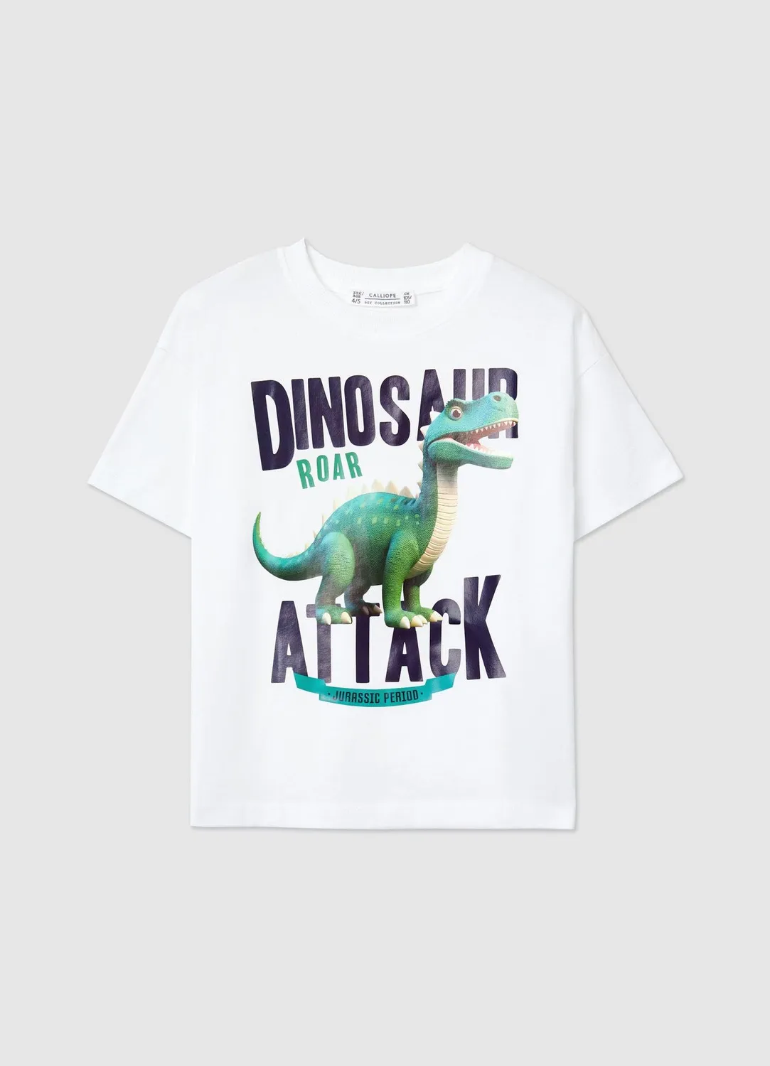 Calliope T-shirt enfant imprimé personnages manches courtes coton