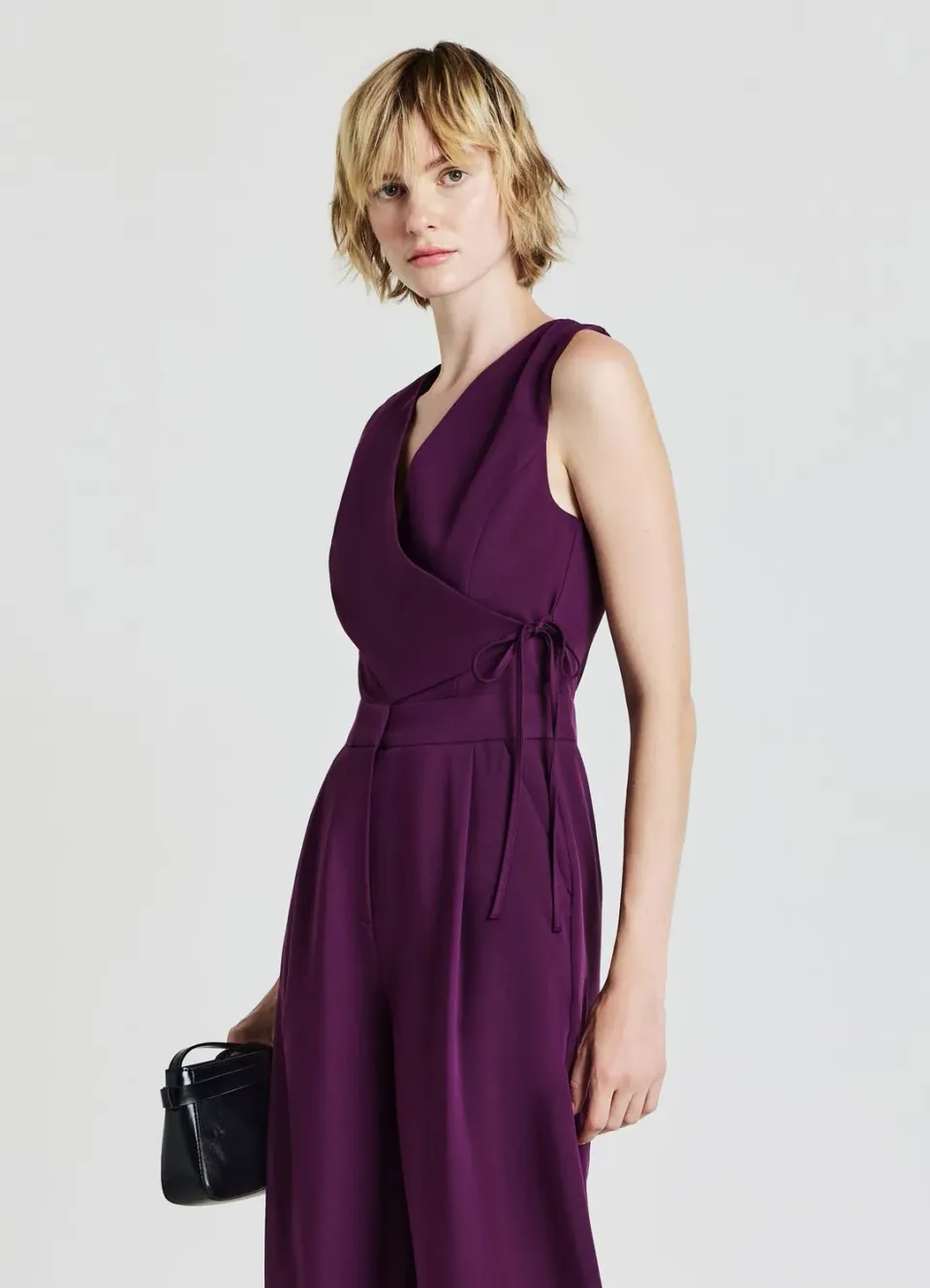 Calliope Combinaison Femme Col V Sans Manches