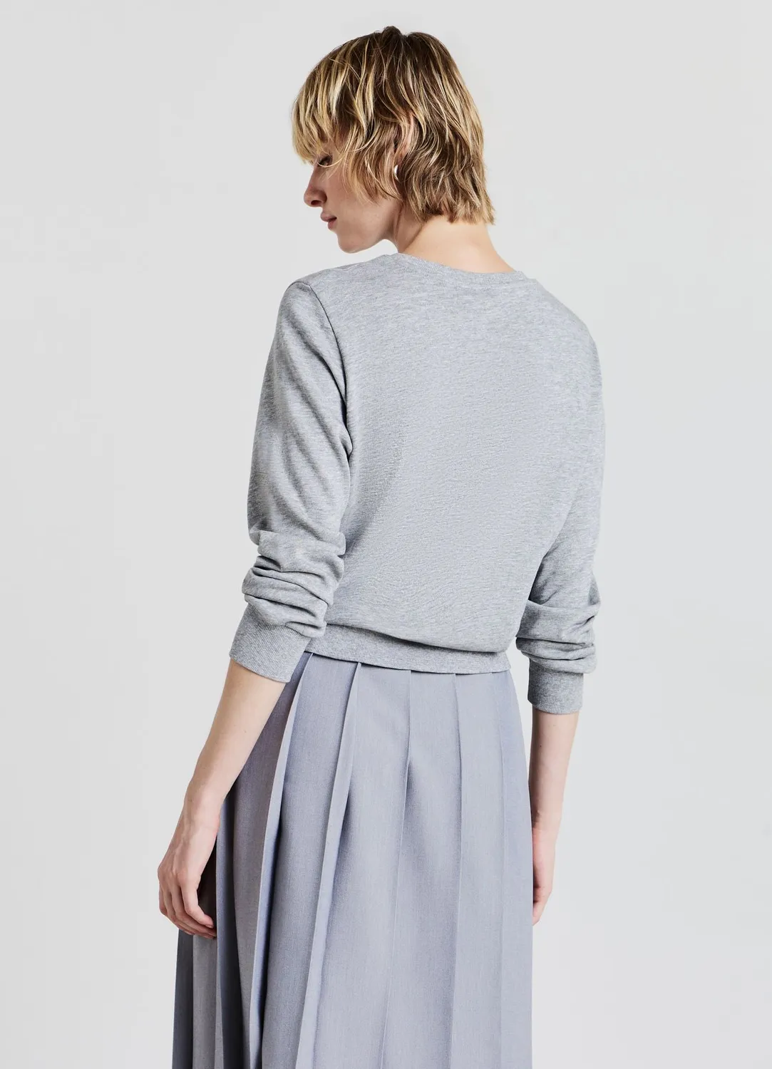Calliope sweat noeud femme col rond casual