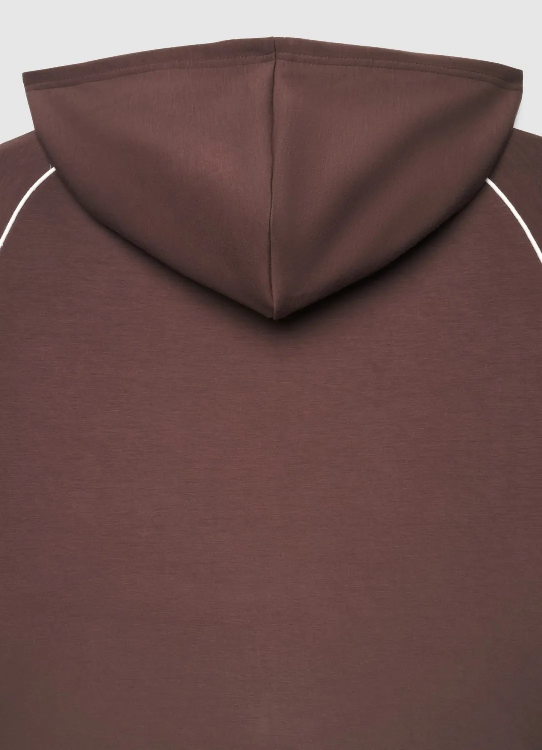 Calliope sweat capuche zippé femme profils contraste