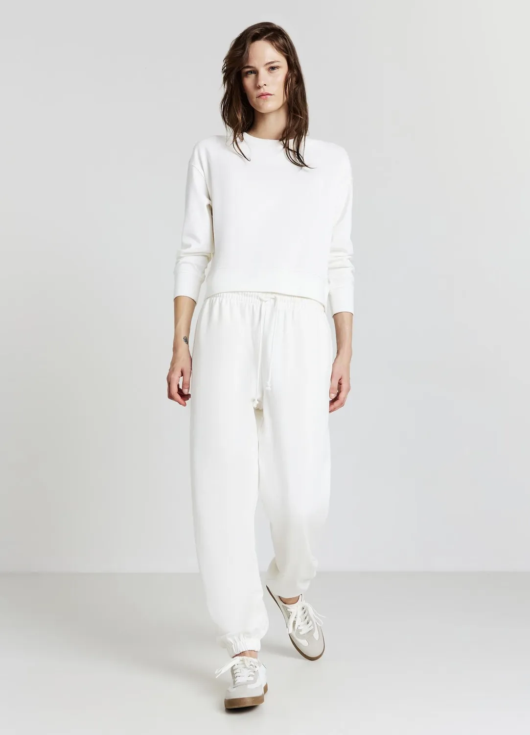 Calliope sweat col rond femme uni basique
