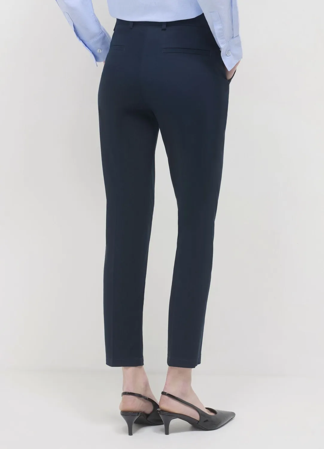Calliope pantalon satin coton femme taille S