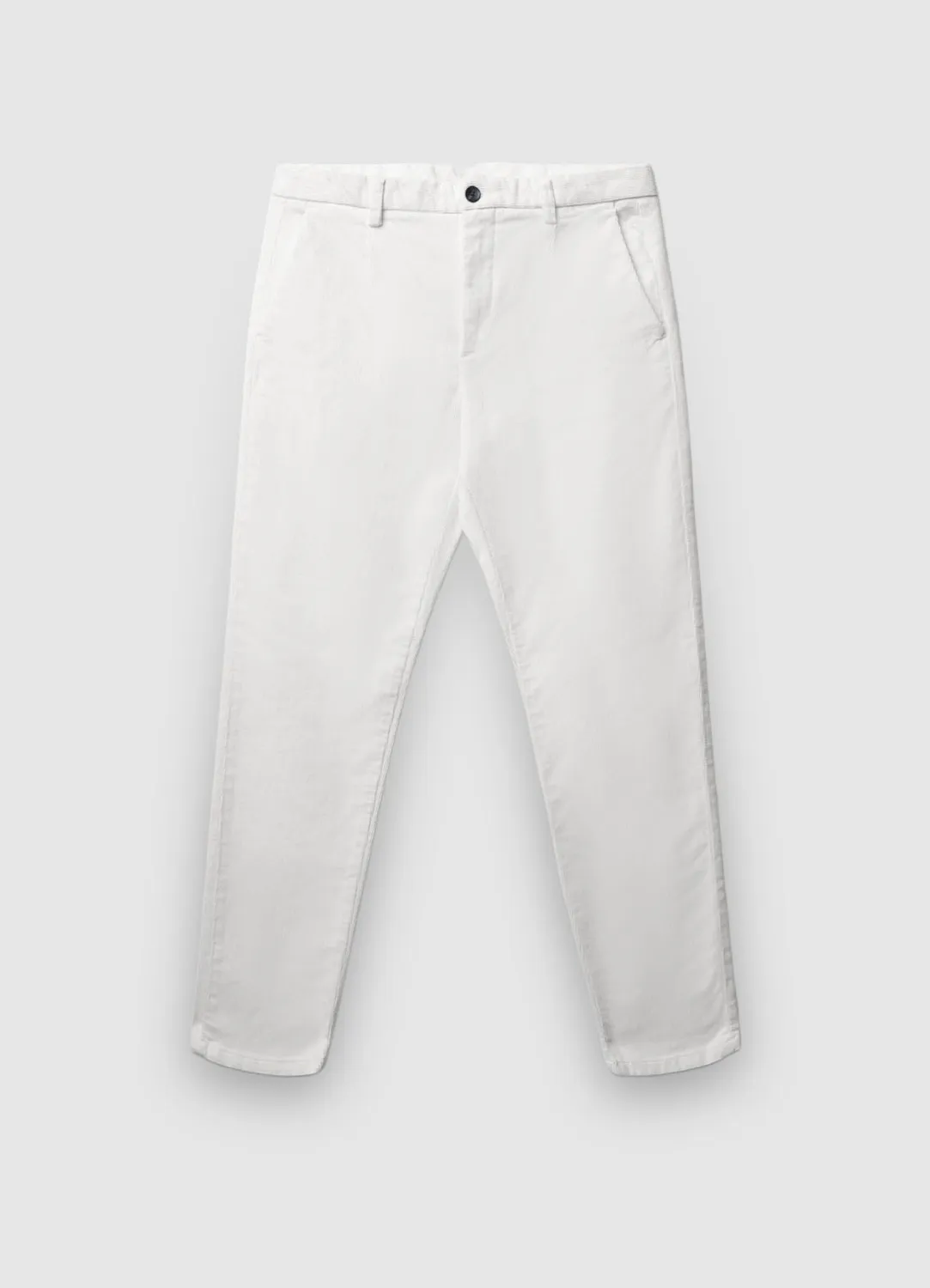 Calliope pantalon chino homme uni coupe droite