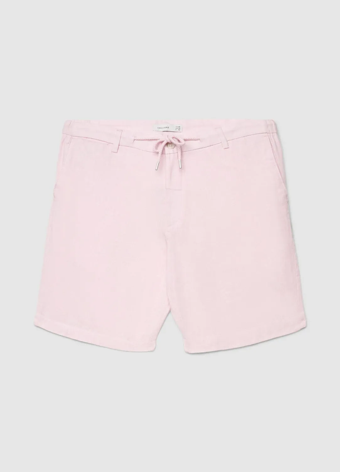 Calliope bermuda homme lin regular grandes tailles