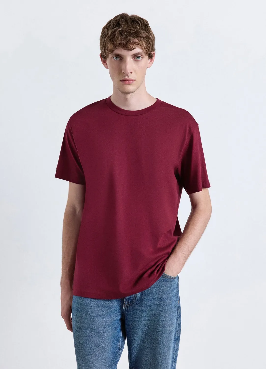 Calliope Uni t-shirt homme col rond
