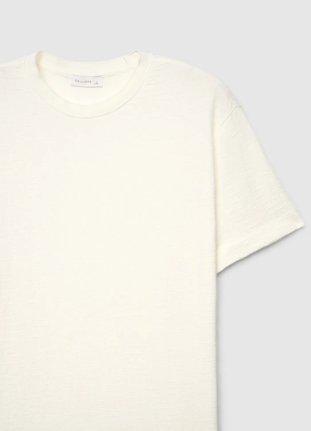 Calliope T-Shirt Texture T-Shirt Homme Coton