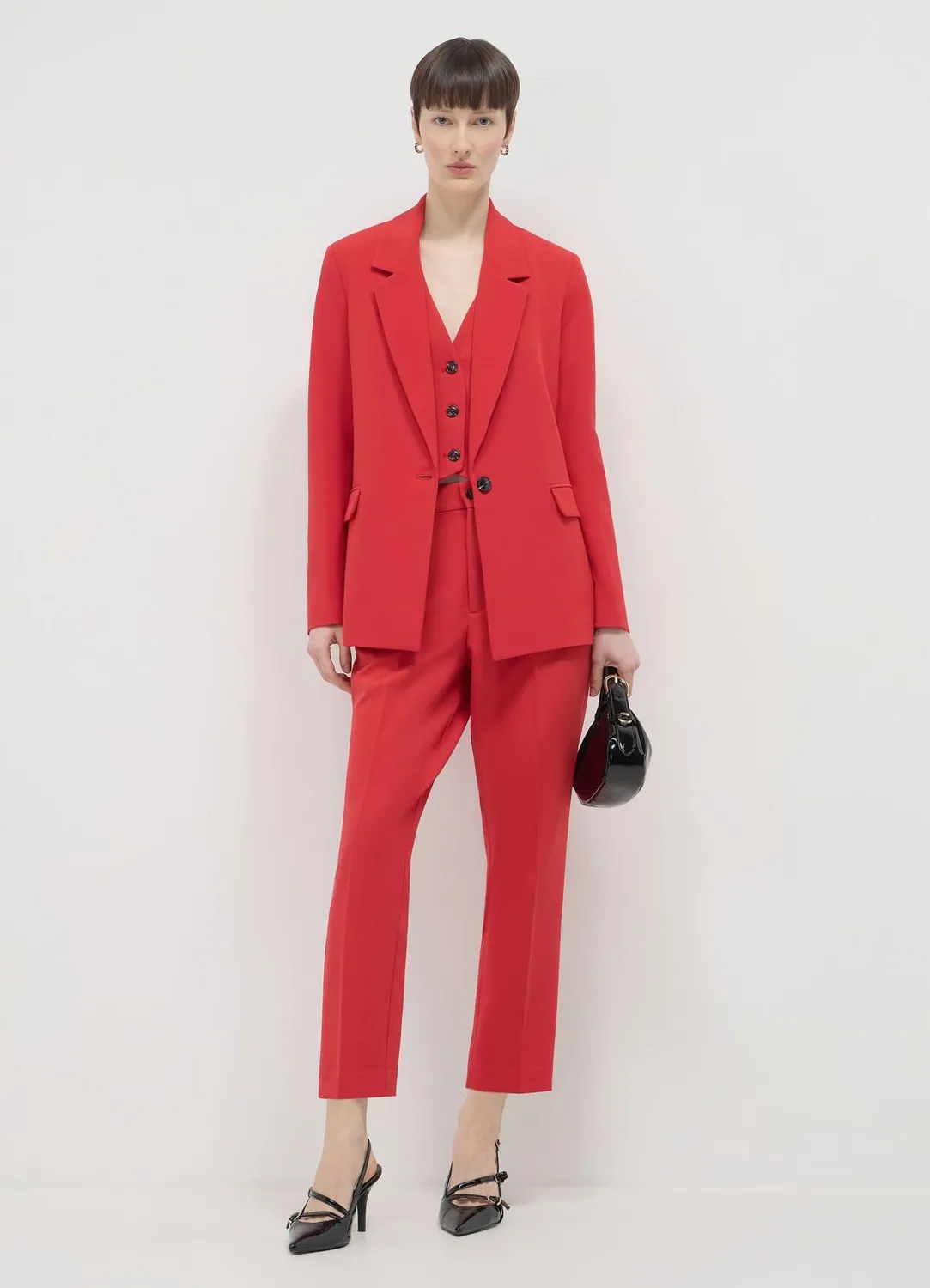 Calliope veste tailleur un bouton femme