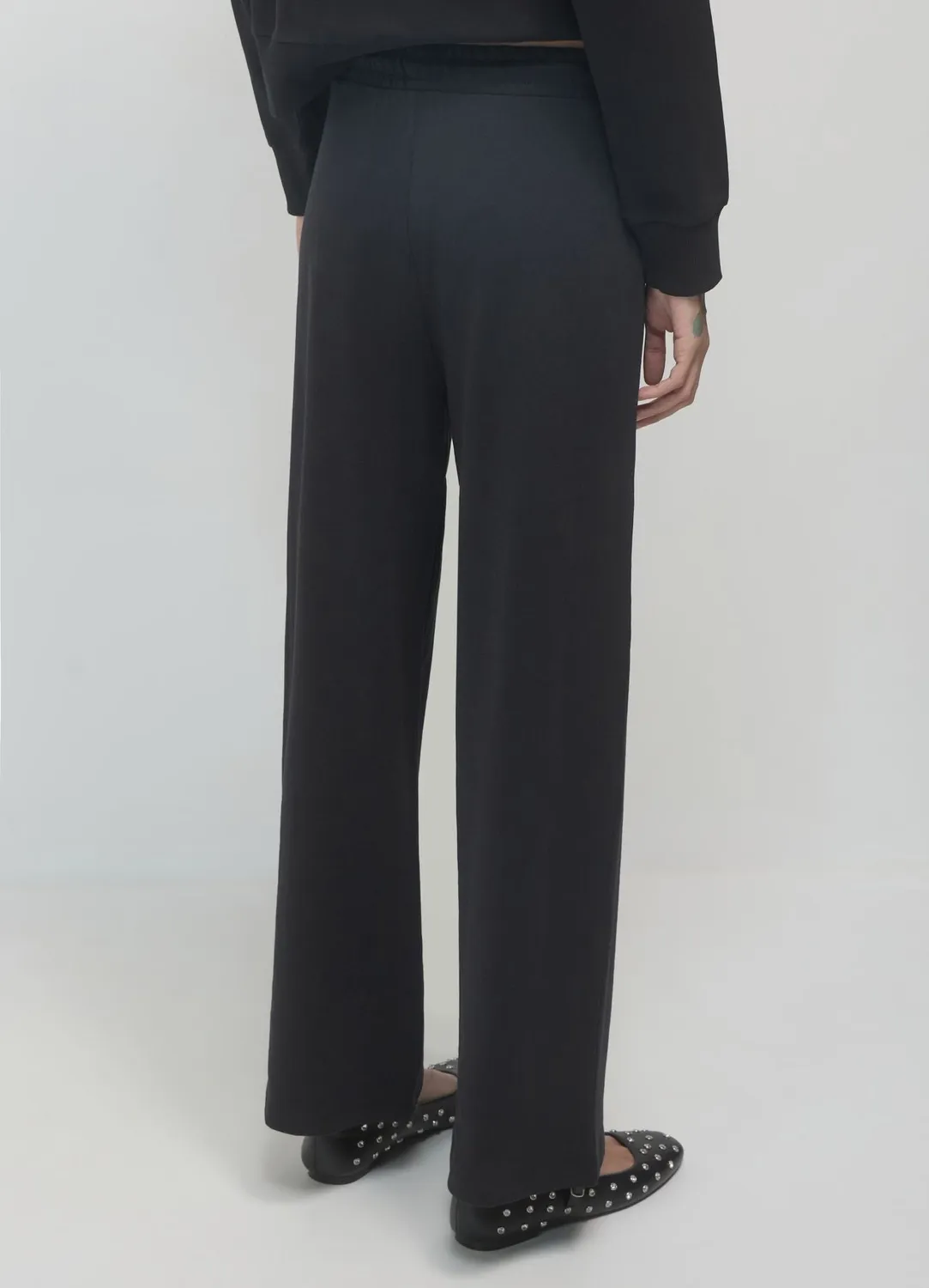Calliope pantalon palazzo molleton léger femme