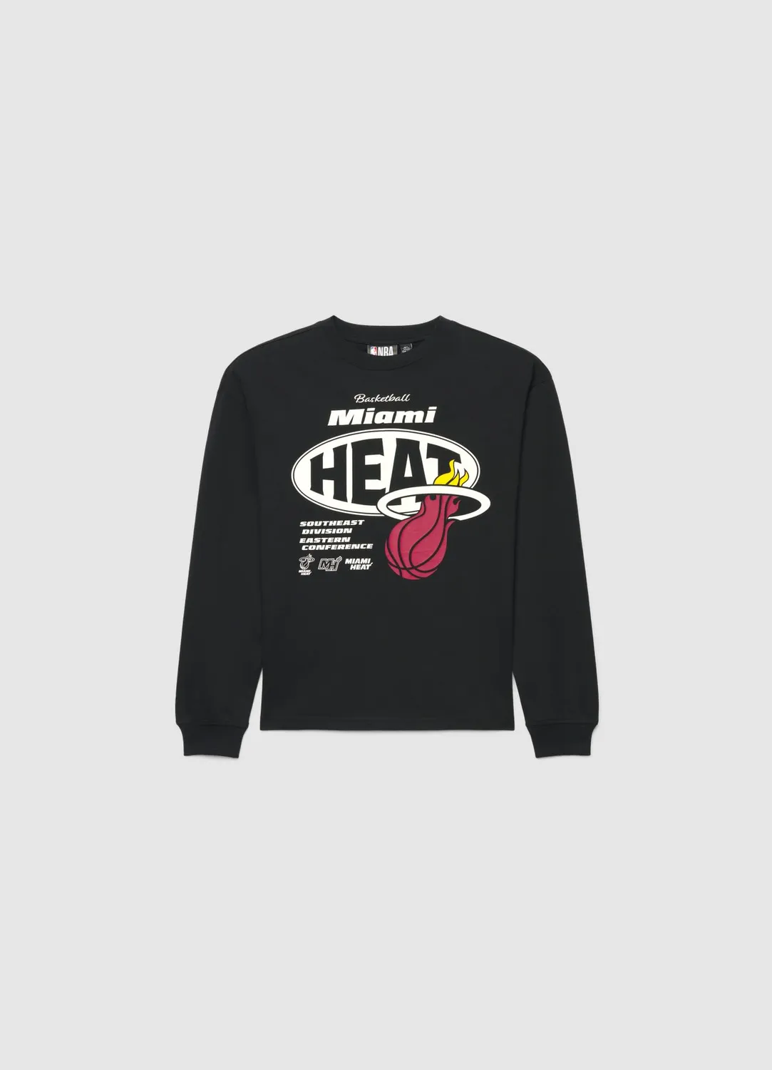 Calliope T-shirt enfant manches longues Miami Heat imprimé