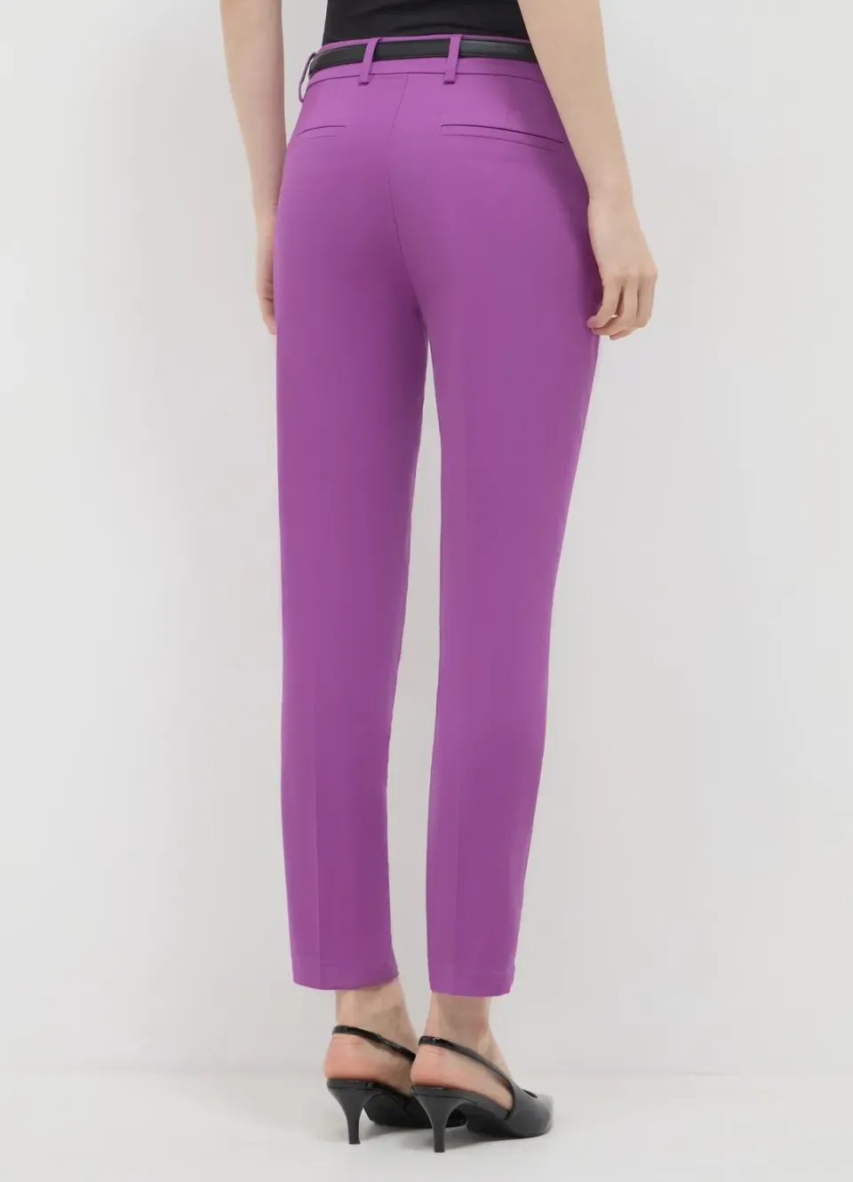 Calliope pantalon rasatello coton femme