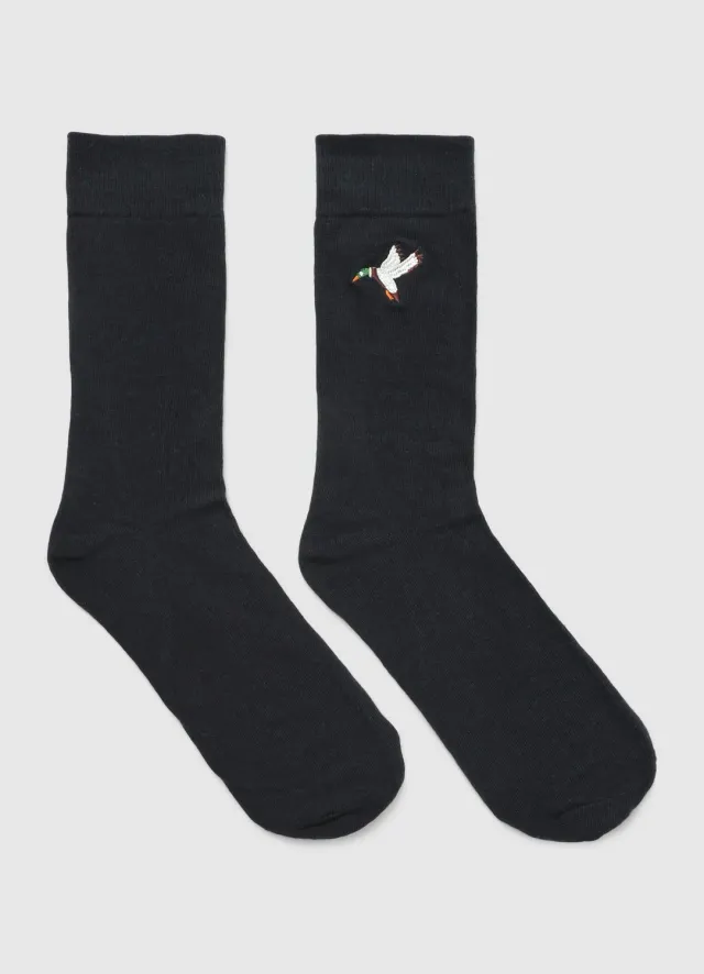 Calliope chaussettes courtes canard homme