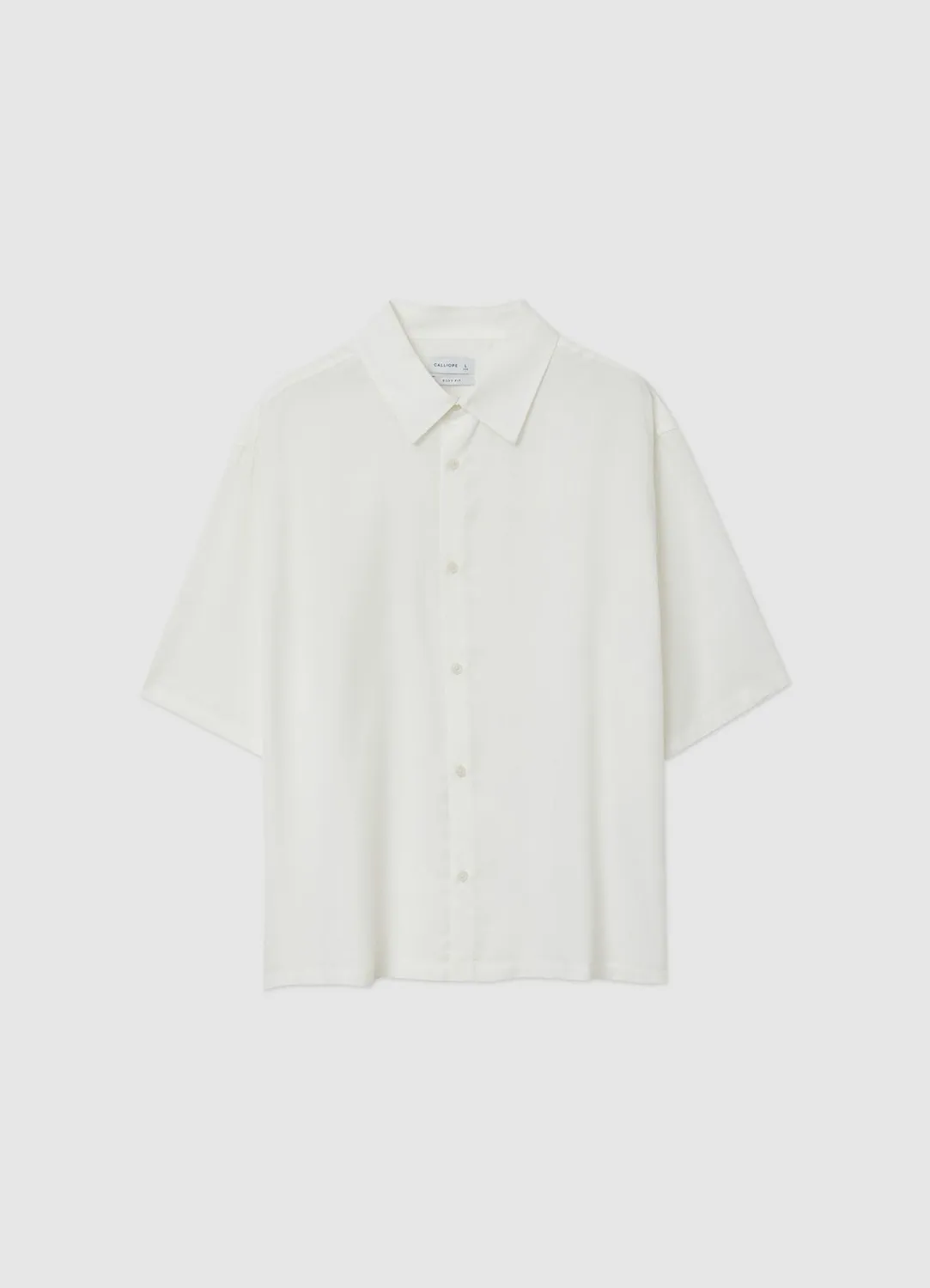Calliope Chemise unie homme manches courtes regular