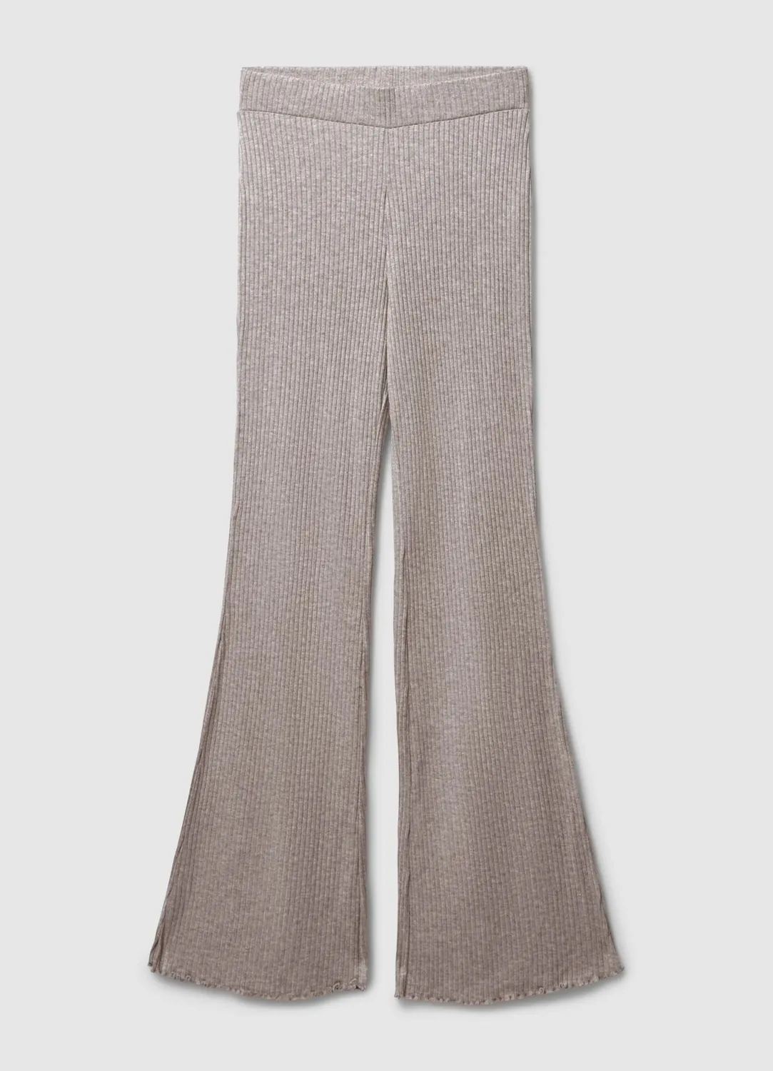 Calliope legging flare côtelé taille haute femme