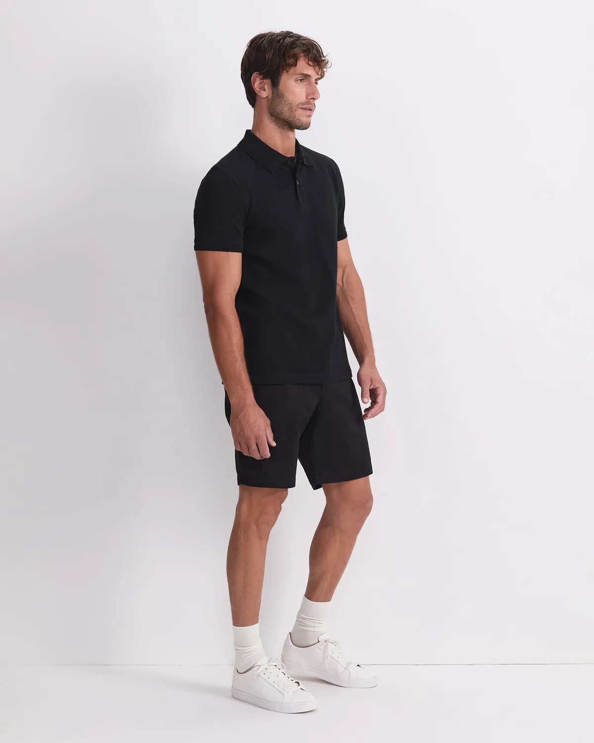 Sportscraft SC Pique polo piqué coton délavé