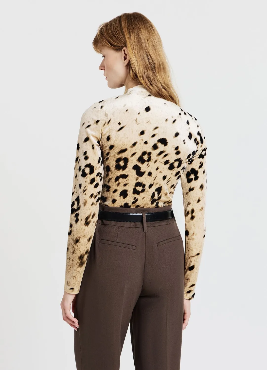 Calliope T-shirt manches longues animalier femme imprimé