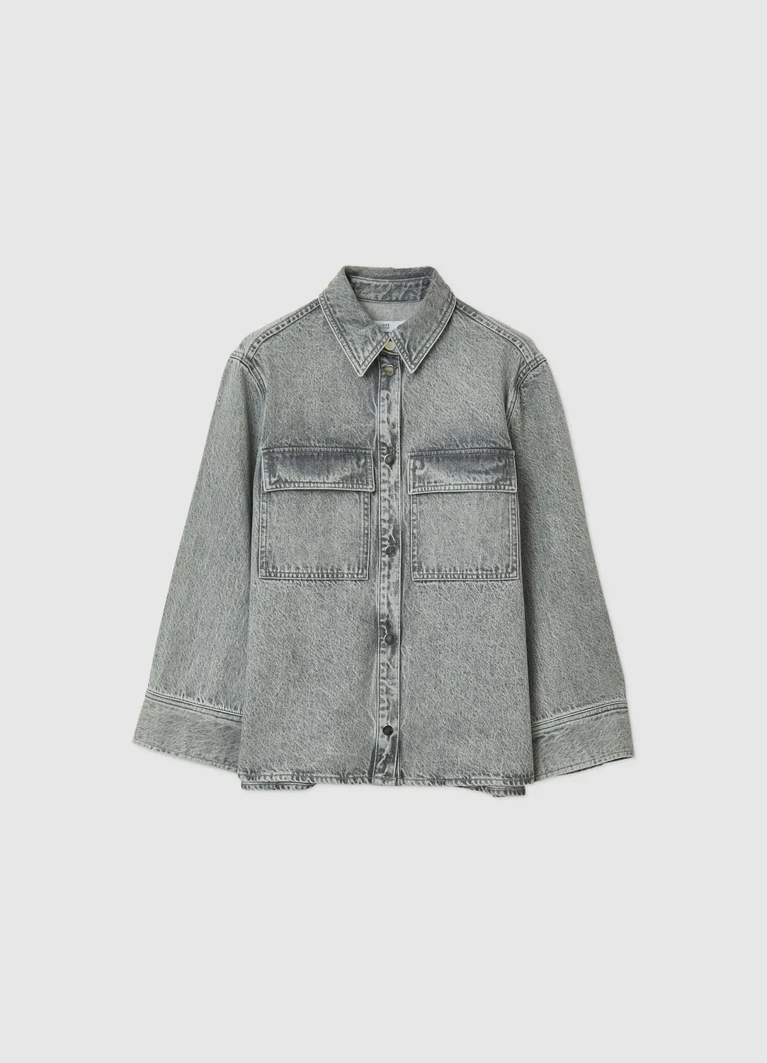 Calliope chemise denim poches femme coupe regular