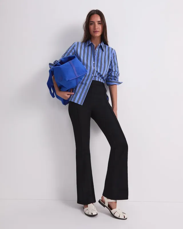 Sportscraft Nyra Pintuck jean flare long femme