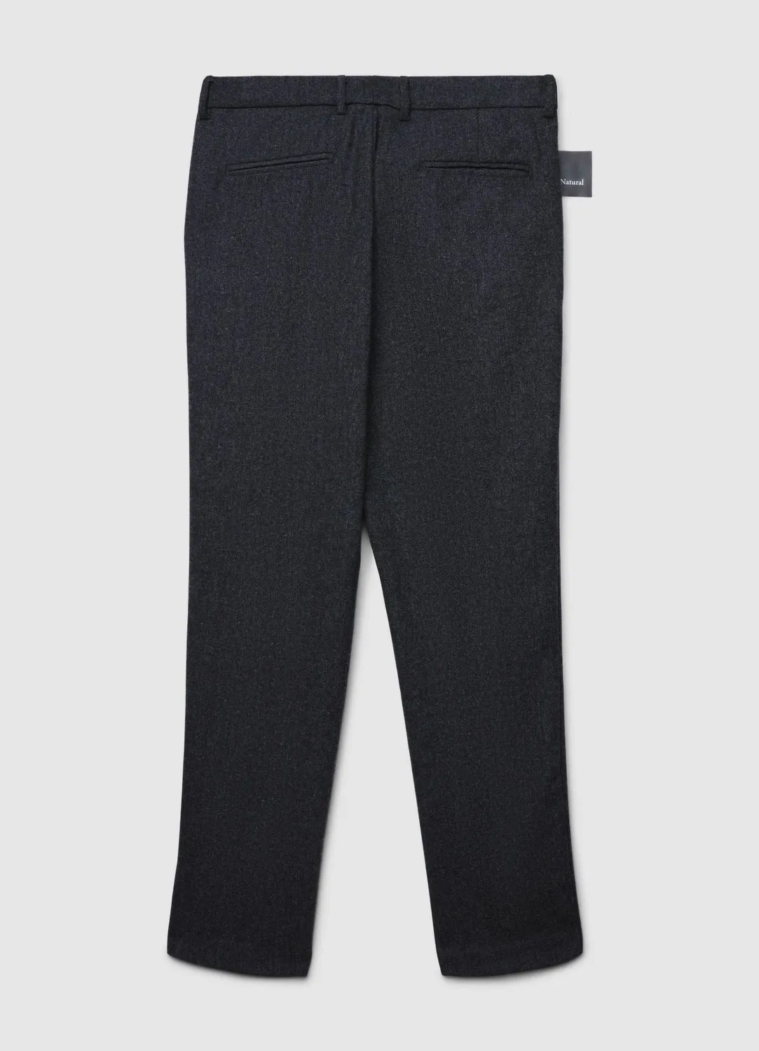 Calliope Pantalon chino homme poivre et sel