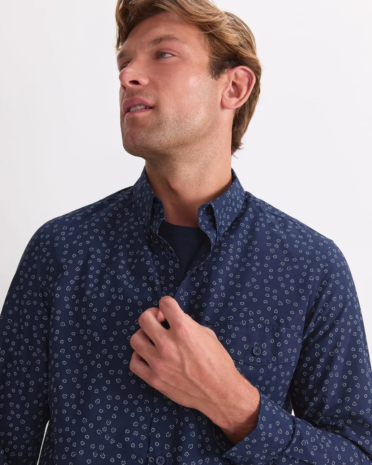 Sportscraft Wyatt chemise coton homme imprimé floral