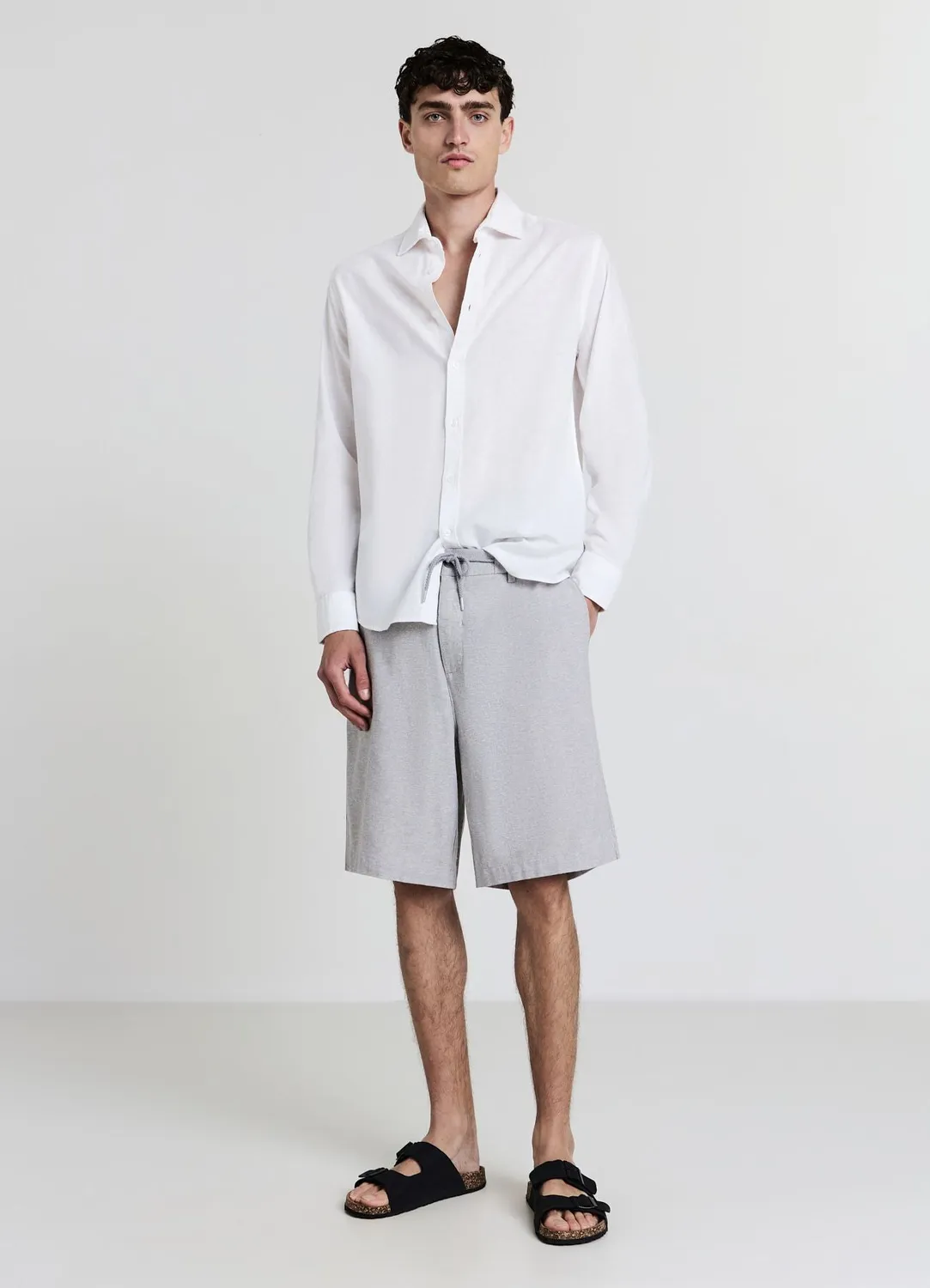Calliope bermuda coulisse short homme uni