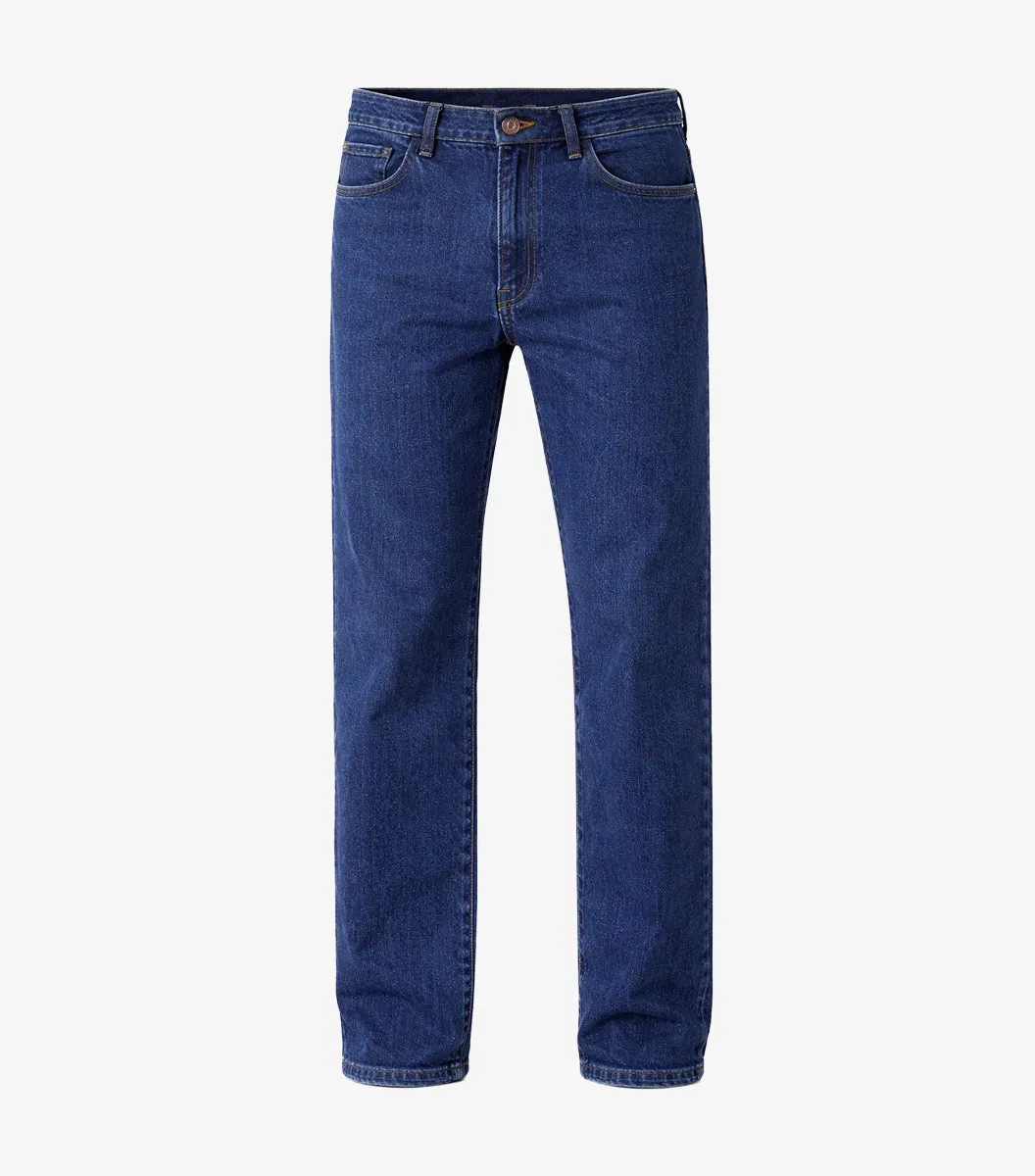 Cocorico Large jean homme bleu foncé denim stretch