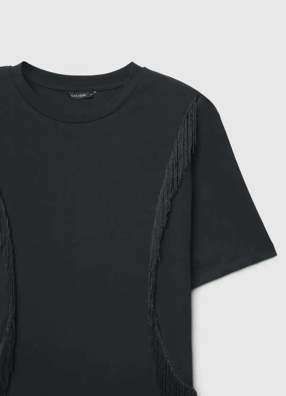 Calliope T-shirt con frange t-shirt femme franges