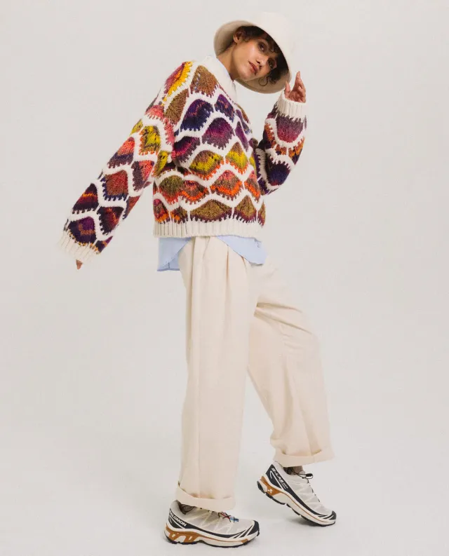 Tinsels Fevrier Rainbow pull loose multicolore