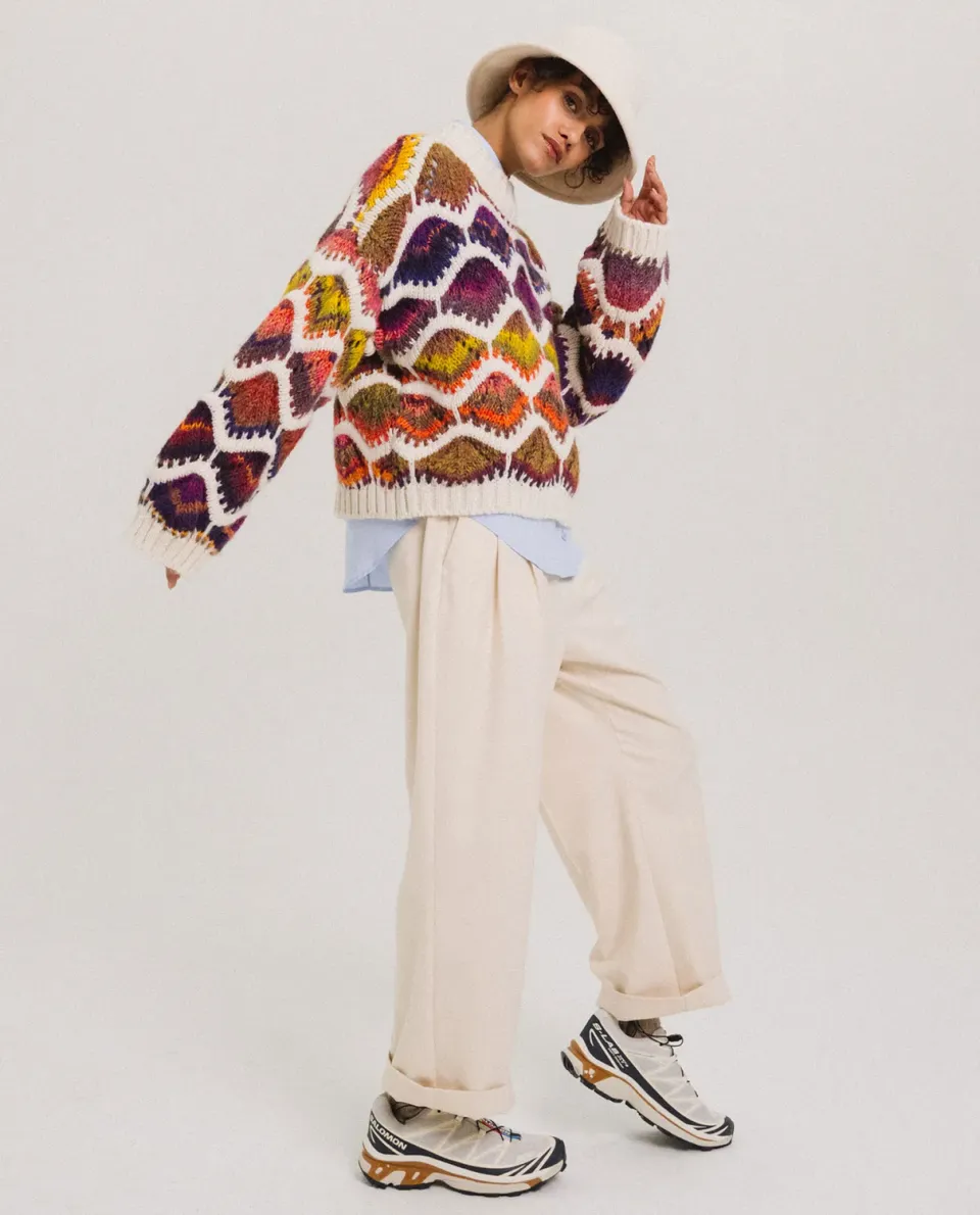 Tinsels Fevrier Rainbow pull loose multicolore