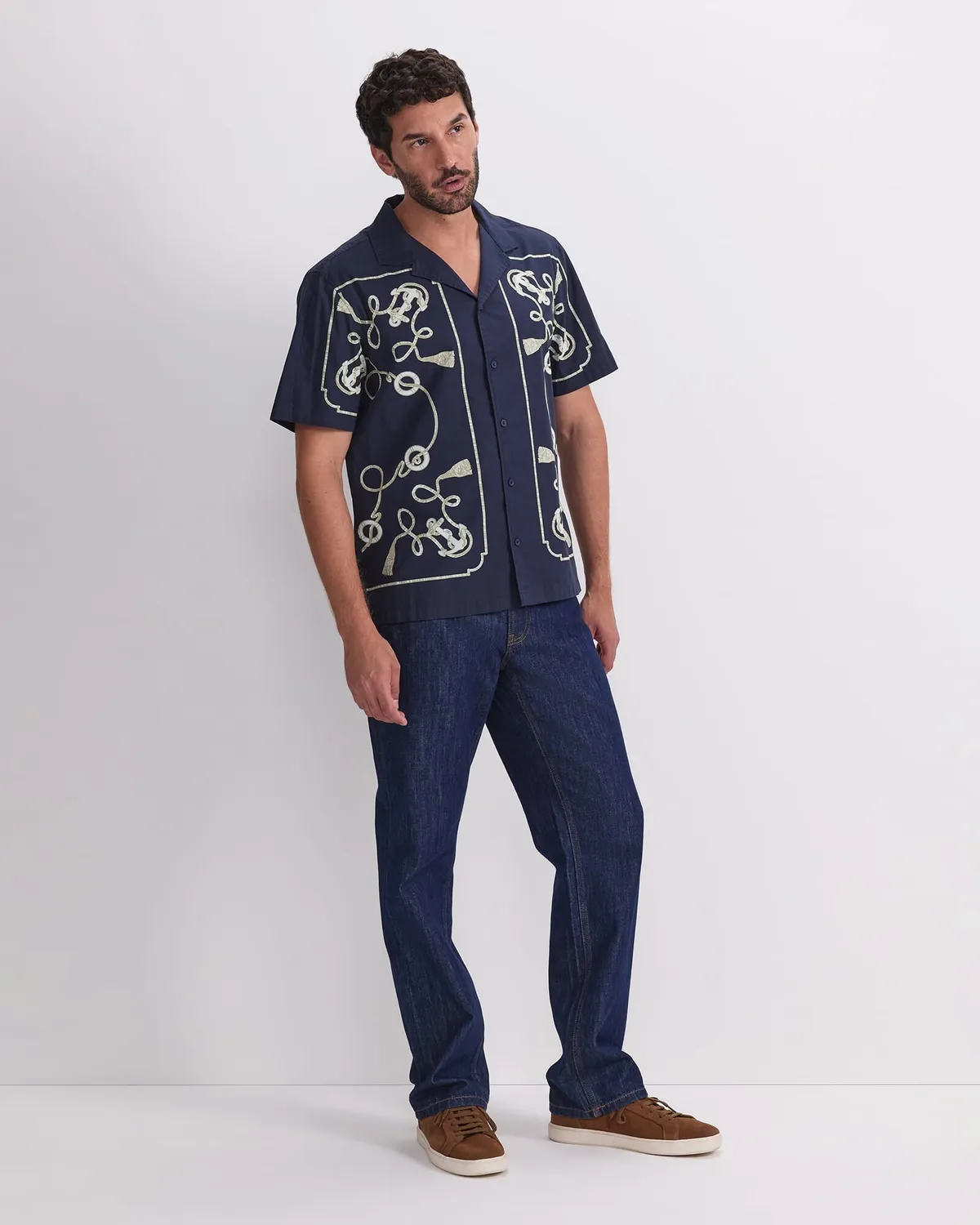 SportsCraft Sardinia 208119 chemise homme imprimé