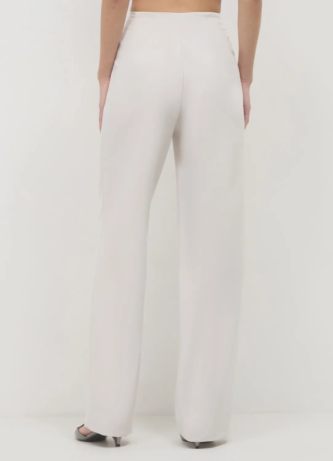 Calliope Palazzo Pinces pantalon large femme regular