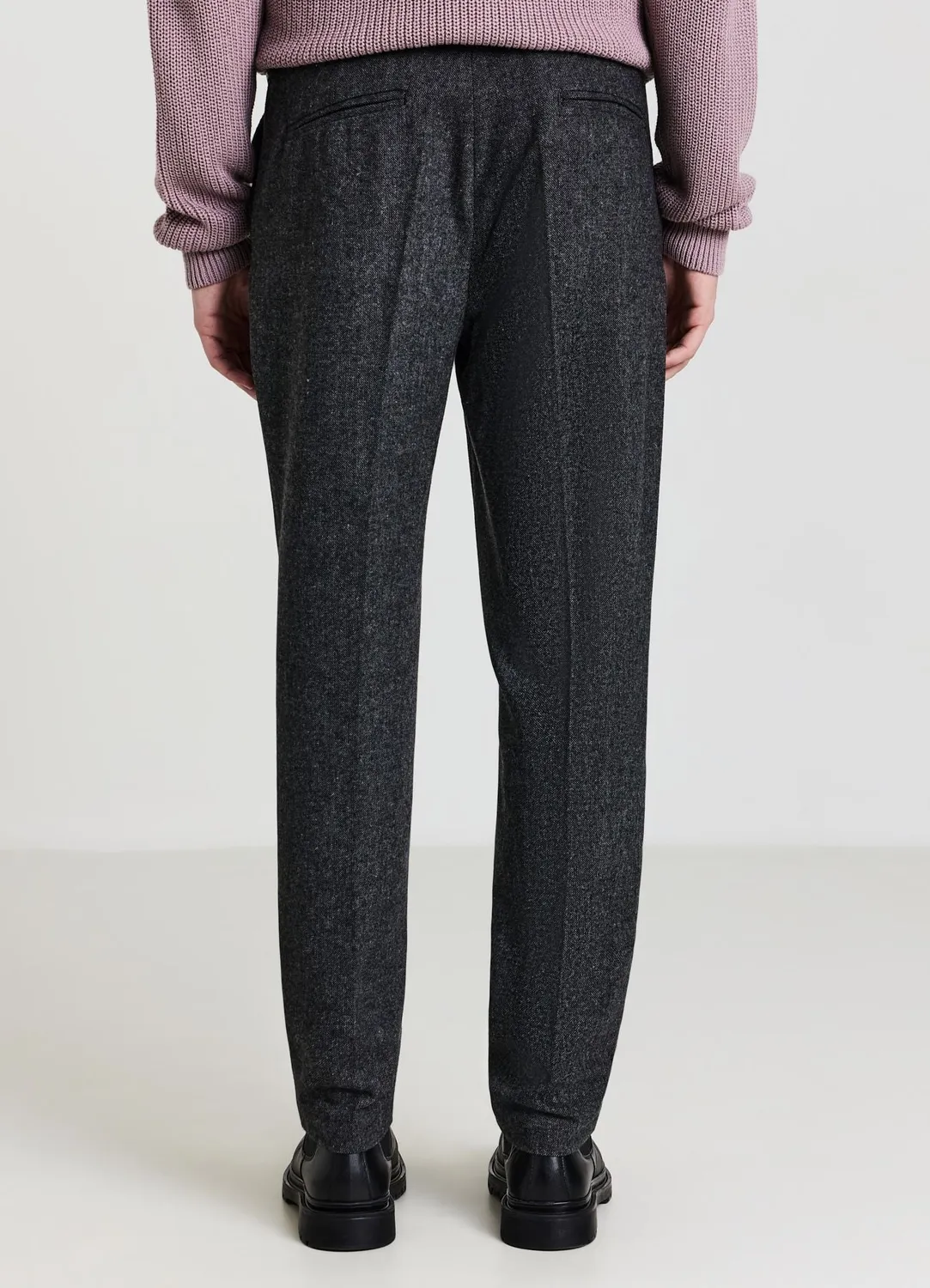 Calliope Pantalon chino homme poivre et sel